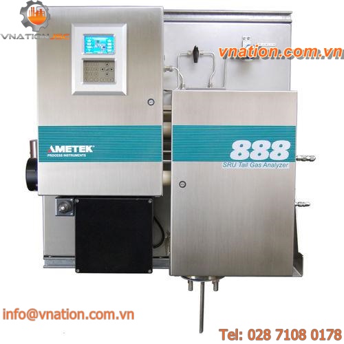 gas analyzer / sulfur / temperature / for integration