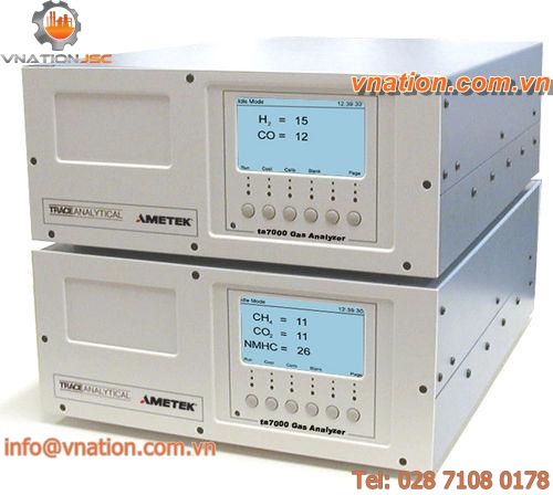 gas chromatograph / FID / for the analysis of trace impurities