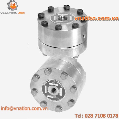 diaphragm seal with threaded connection / for pressure gauges