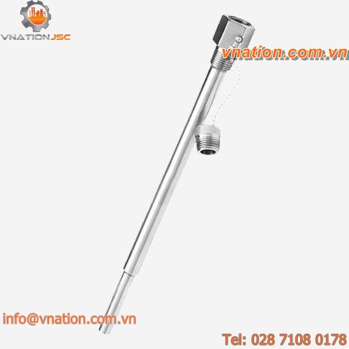 stainless steel thermowell / for temperature sensors