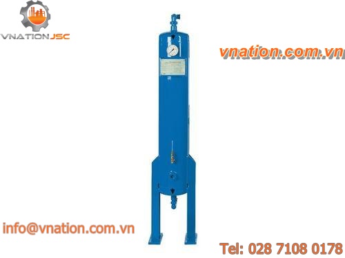 adsorber / for compressed air / activated carbon