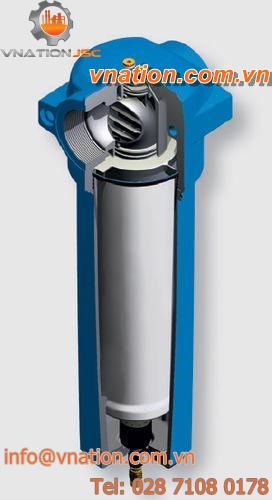 air filter / compressed air / activated carbon / anti-odor