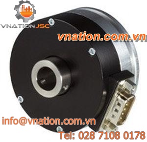 single-turn rotary encoder / absolute / hollow-shaft / IP65