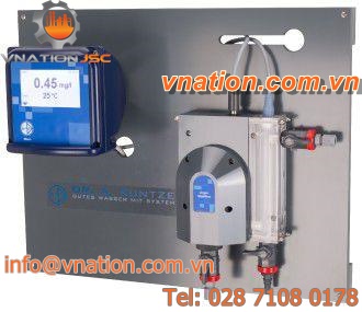 chlorine analyzer / ozone / water / hydrogen