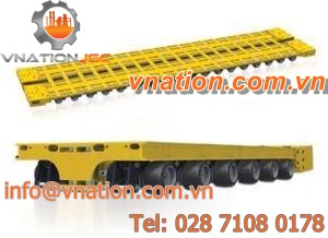 diesel self-propelled trailer
