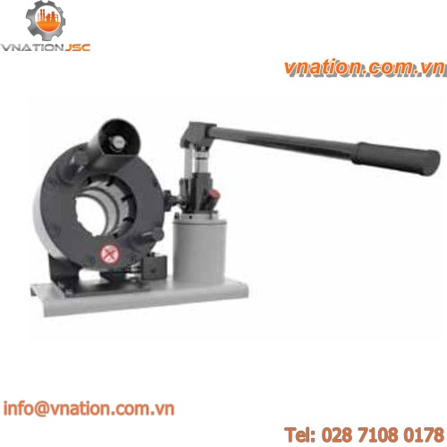 hose crimping machine / manual / hydraulic / compact