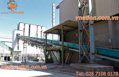 chain conveyor / for bulk materials / inclined / transport