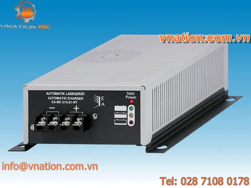 automatic battery charger / lead-acid / fixed