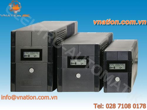 line-interactive UPS / AC / sine wave / with LCD display