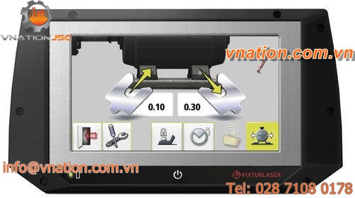 laser alignment system / shaft / wireless