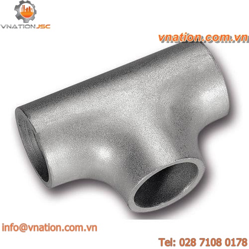 weld fitting / T / stainless steel