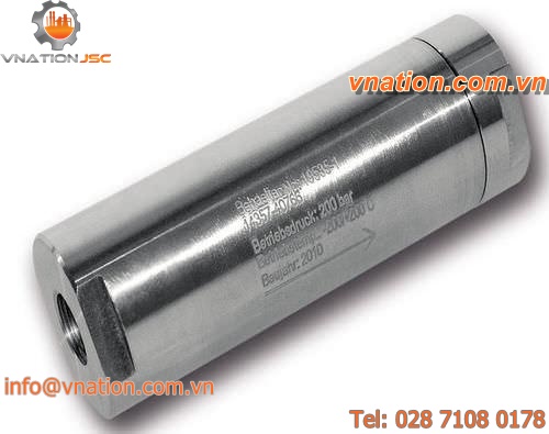 liquid filter / cartridge / in-line / pressure