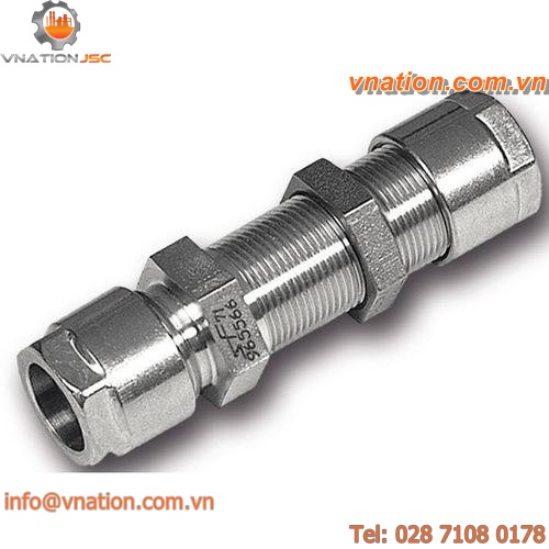 bulkhead fitting / cutting ring / union / straight
