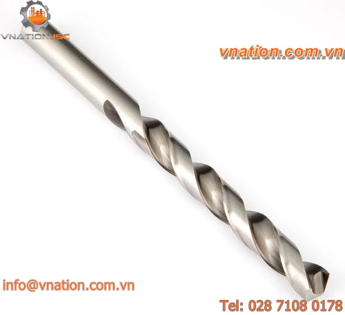 solid drill bit / for stainless steel / HSS-E / high-speed