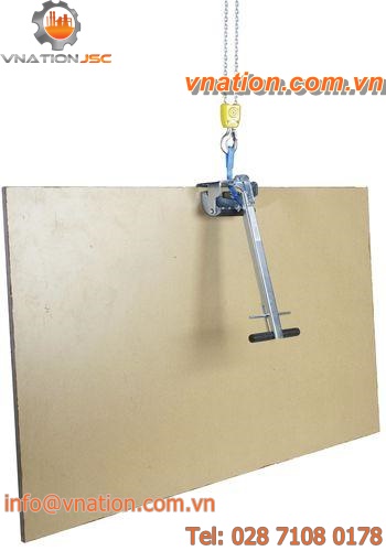 horizontal lifting clamp / for wooden panels