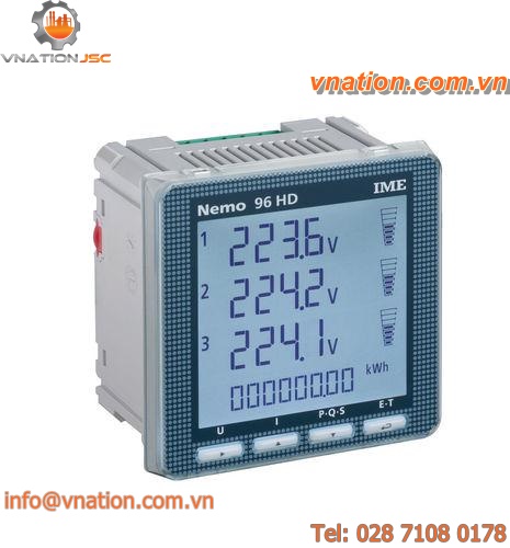 electrical network analyzer / AC energy network / power / for integration