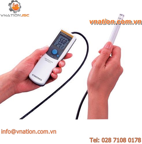 temperature measuring device / relative humidity / portable