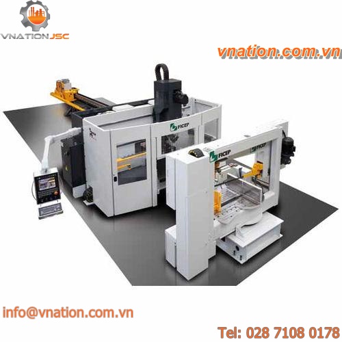 band saw / for steel / double-column / horizontal