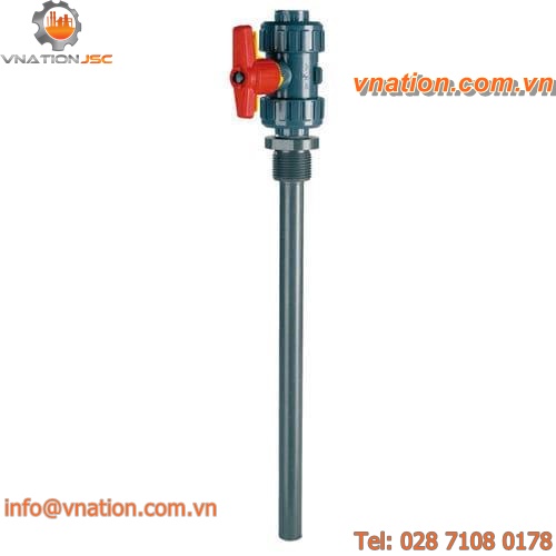injection nozzle / water / for injection molding machines