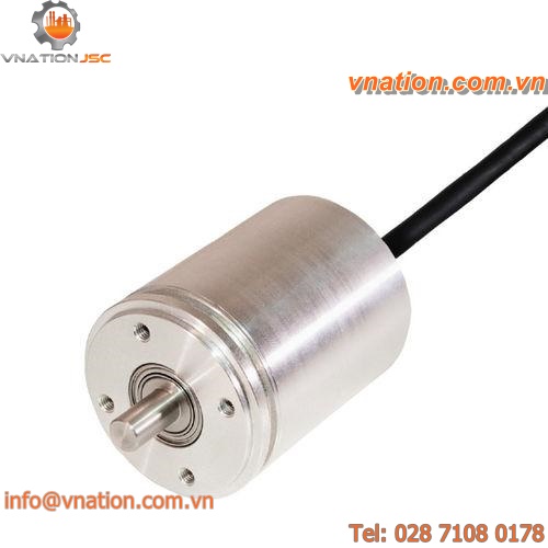 absolute rotary encoder / solid-shaft / CANopen / IP67