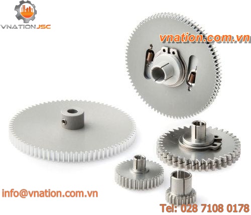 spur gear / straight-toothed / precision / stainless steel