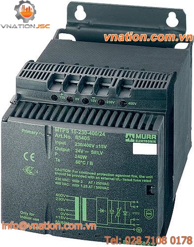 AC/DC power supply / filtered / DIN rail / wall-mount