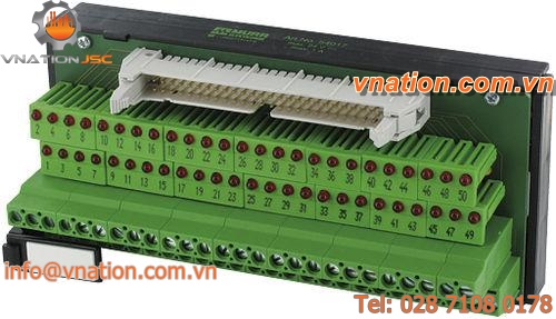 signal connector / rectangular / plug-in / for flexible flat cables