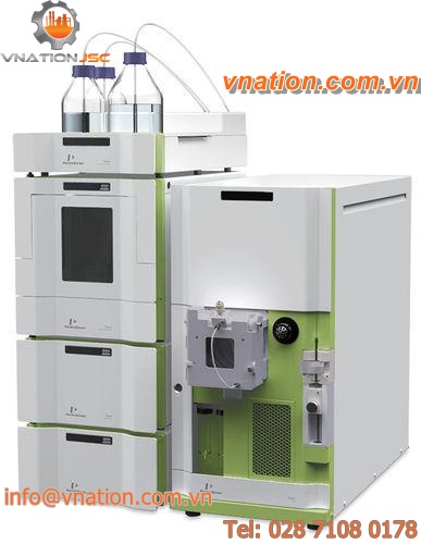 liquid chromatograph / coupled to a mass spectrometer / laboratory