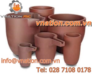 carbon-bonded crucible / silicon carbide