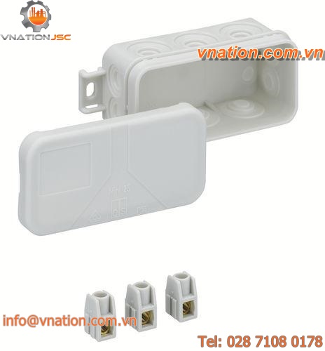 wall-mounted junction box / PE / polypropylene / IP55