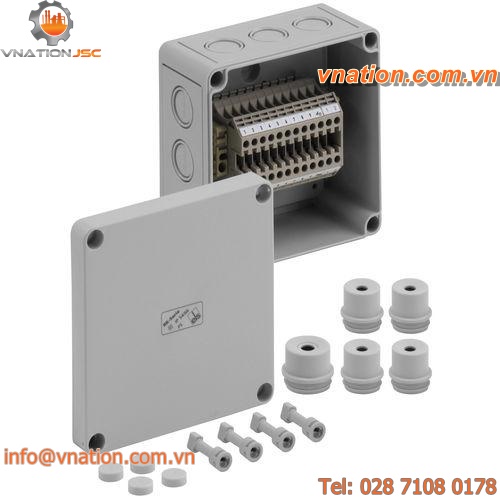 terminal enclosure / IP66 / polystyrene