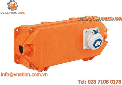 outdoor junction box / plastic / halogen-free / IP67
