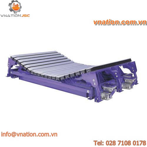 impact bed / for conveyor belt loading stations