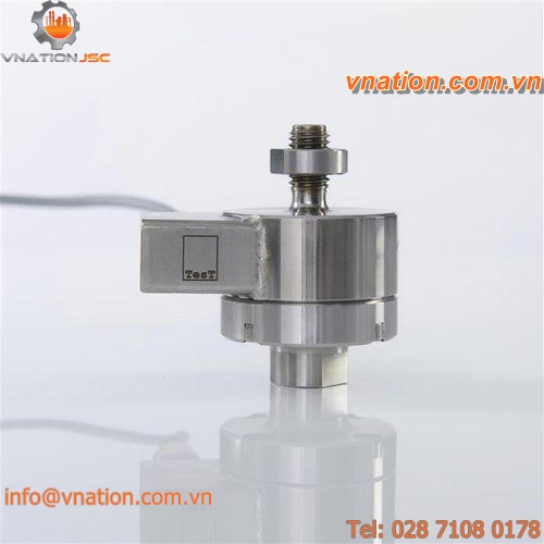 tension/compression force transducer / single-column / high-accuracy / small