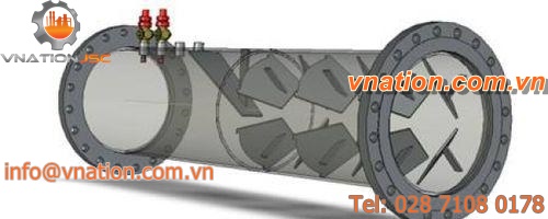 static mixer / continuous / for wastewater