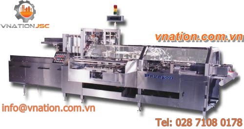 horizontal cartoner / automatic / continuous-motion / for pharmaceutical applications