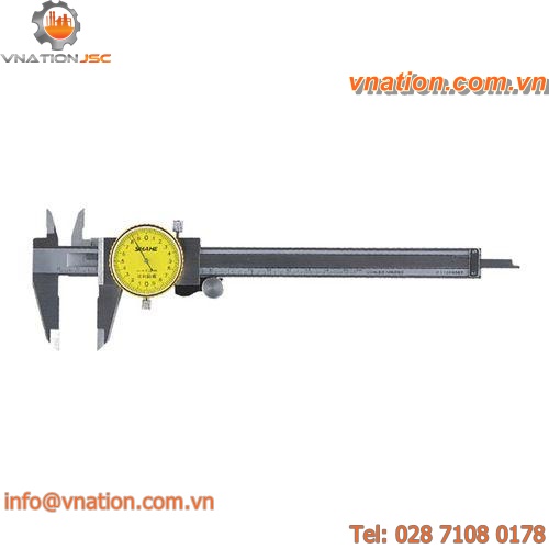 dial caliper / stainless steel / shock-proof