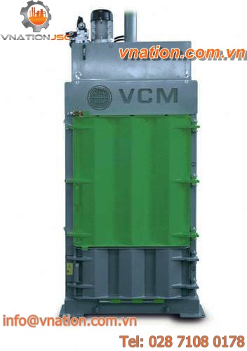 plastic waste compactor / monobloc