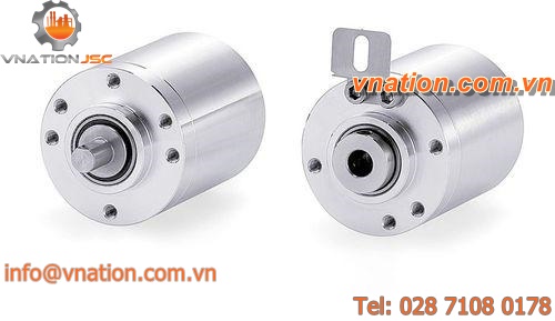 multi-turn rotary encoder / absolute / magnetic / blind-shaft