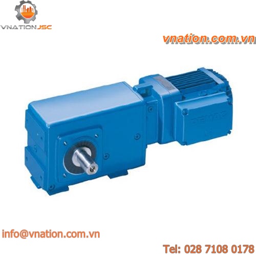 right-angle servo-gearmotor / bevel / helical / four-stage