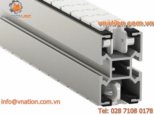 aluminum conveyor / modular / horizontal / transport