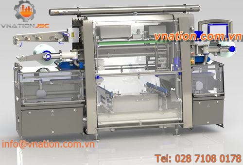 linear tray sealer / automatic / for the food industry / with modified atmosphere packaging