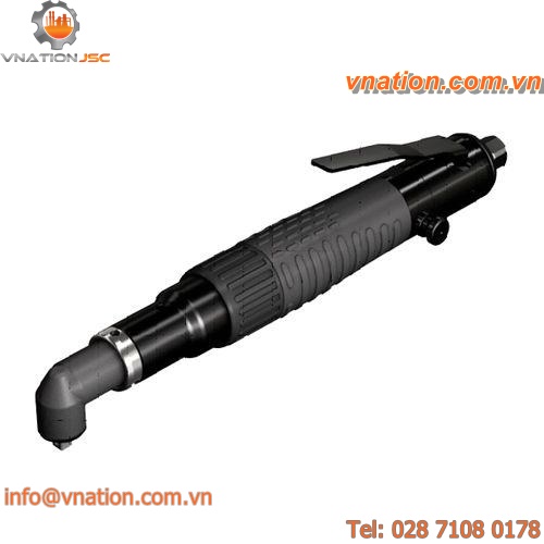 straight model nutrunner / right-angle / pneumatic / with shut-off clutch
