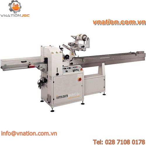 flow wrapper bagging machine / H-FFS / automatic / for food