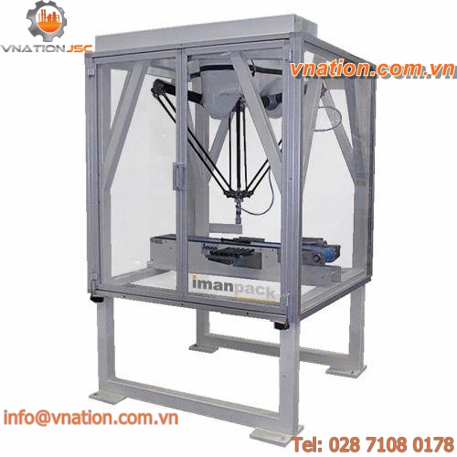 loading robotic cell / pick-and-place / bag / for packaging