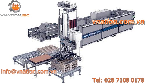 tower palletizer / articulated / cartesian / automatic