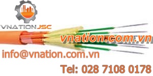 fiber optic cable / breakout / for radio broadcasting