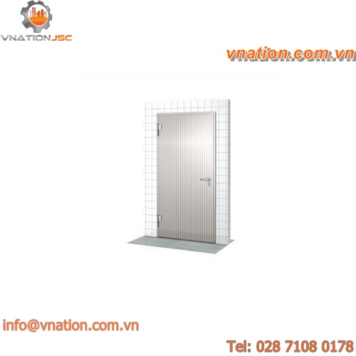 swing doors / stainless steel