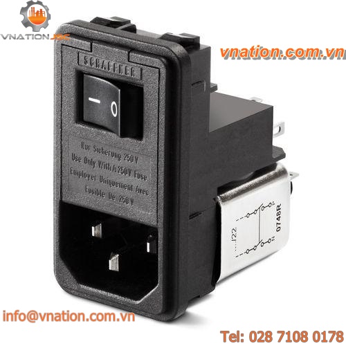 power entry module with switch / fuse