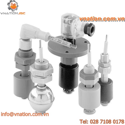 float level switch / for liquids / threaded / miniature